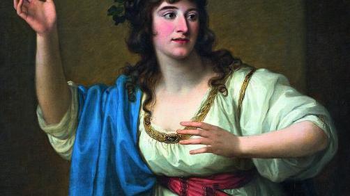 Ecco il ritratto di Teresa fatto dalla pittrice Kauffman
