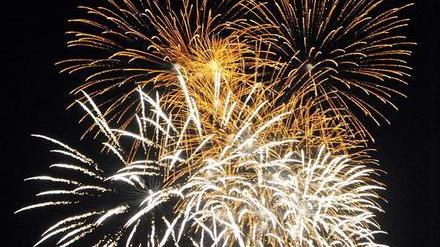 Fuochi d’artificio a Marina di Carrara