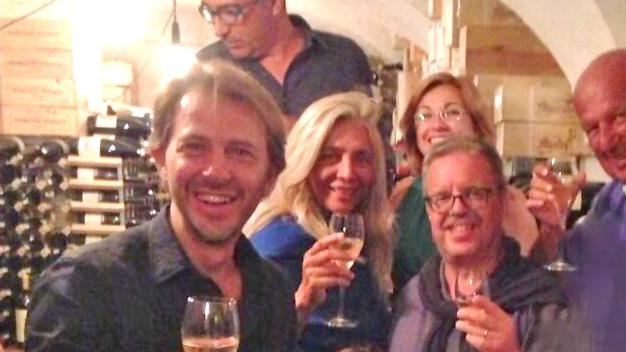 Giorgino, Parra e la Venier all’Enoteca Marcucci