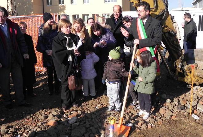 Taglio del nastro alla scuola “green” 