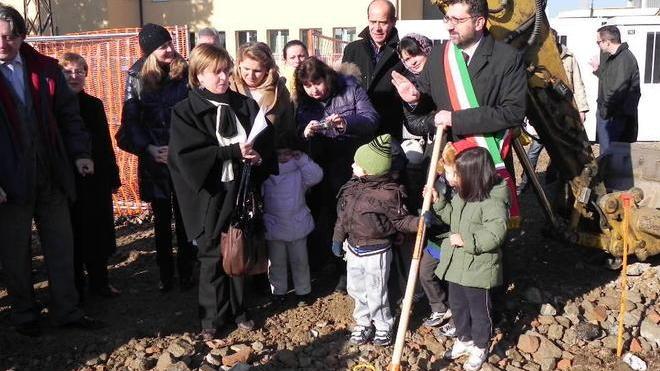 Taglio del nastro alla scuola “green”