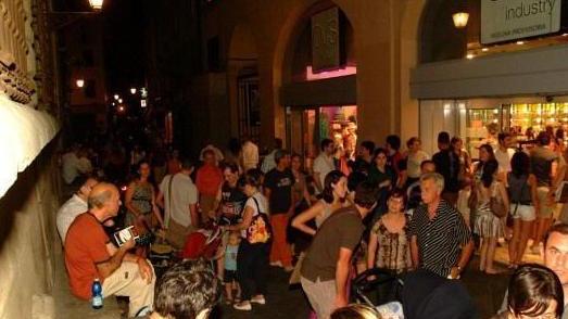 Spazio dei bambini in piazza del Giglio
