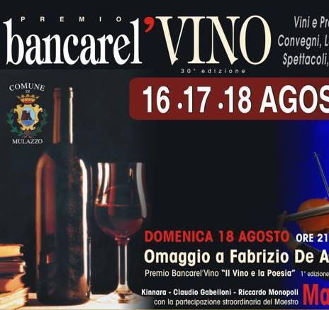 Tre giorni di eventi: parte il 30º Bancarel’Vino