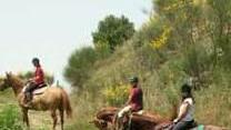 L’Amiata a cavallo, ma al chiaro di luna