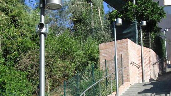 Telecamere in vicolo Borghizzi