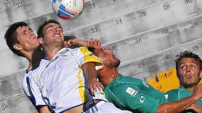 Tuttocuoio battuto (2-0) dalla Carrarese in Coppa Italia