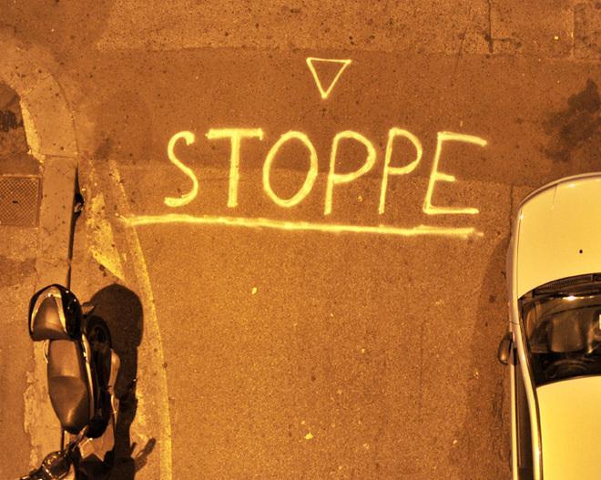 E all’incrocio degli incidenti arriva lo “stoppe” spray 