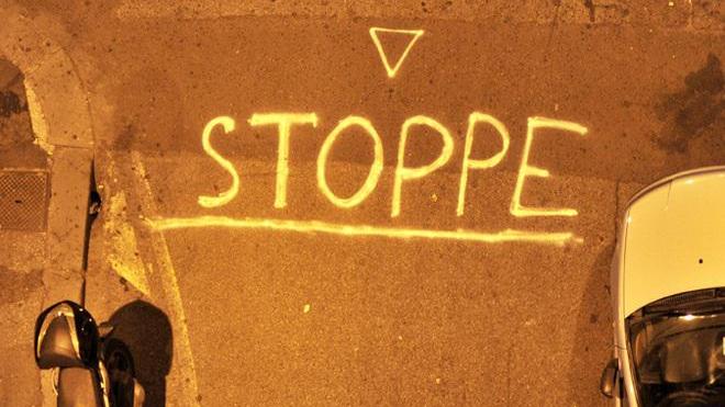 E all’incrocio degli incidenti arriva lo “stoppe” spray