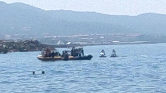 «In mare è arrivata la polizia e ha fermato un gommone»