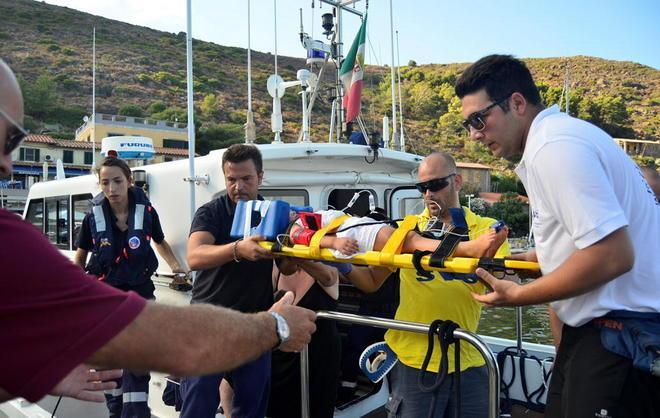 Bimba di 3 anni soccorsa in nave 