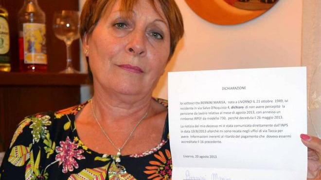 «Sono viva, ma non per l’Inps...»