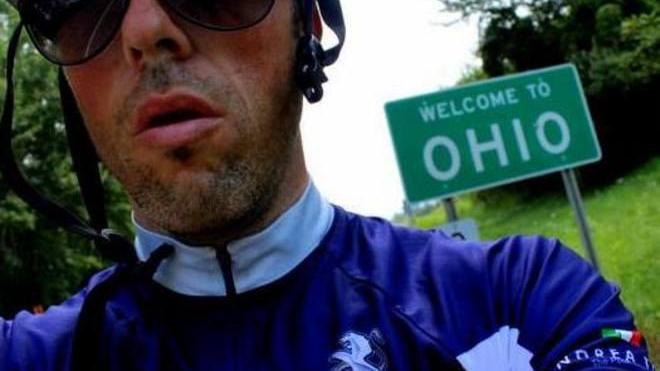 Andrea Tozzi, una coast to coast in bicicletta