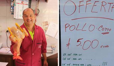 Offerta choc in macelleria: sconto anche per i gay. Il proprietario: «Chiedo scusa», e toglie il cartello 