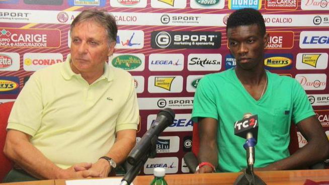 «La mia occasione» Mbaye si presenta e va subito di corsa