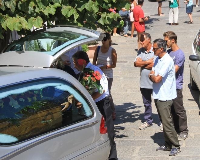 Alta tensione ai funerali di Ivo Baffigi 