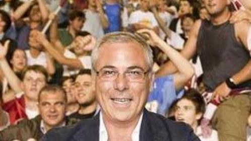Susanna in ritiro per incitare la squadra