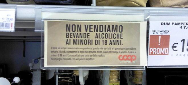 Alcol ai minori, j’accuse della Confesercenti 