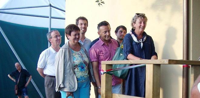 Palestra senza barriere taglio del nastro al Poggio
