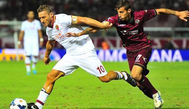 De Rossi-Florenzi, la Roma in due minuti stende il Livorno (0-2)