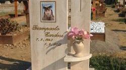 Ultimata la tomba del vigile capellone Giampaolo Cardosi