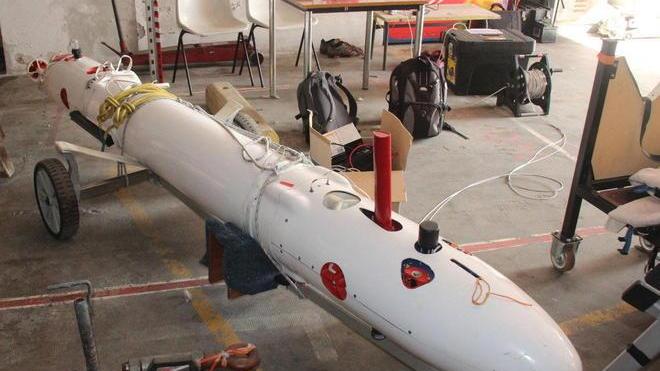 Un robot subacqueo specializzato in archeologia