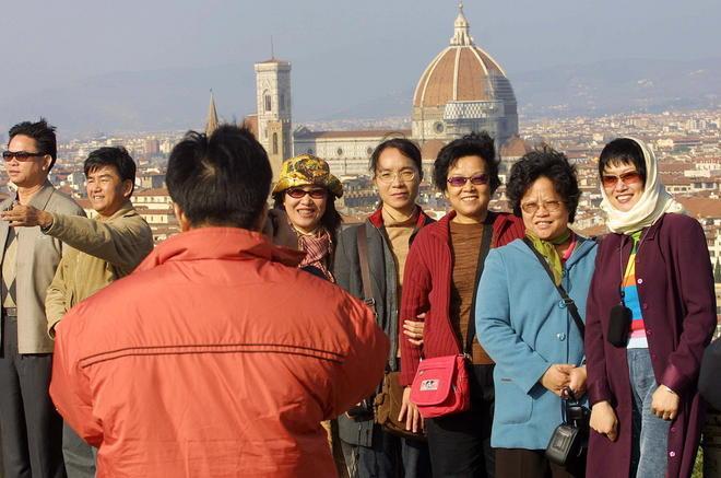 I turisti cinesi alla conquista dell’Italia 