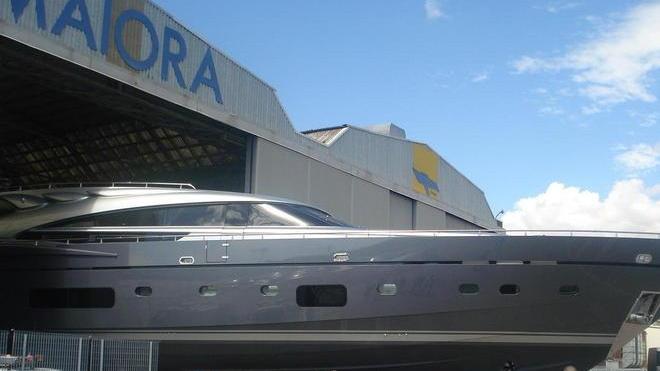 Varato a Marina di Carrara lo yacht di Fipa Group AB 116