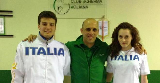 Gli Under 20 Biagiotti e Francella da Agliana al raduno nazionale 
