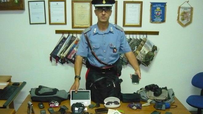 Svaligia i turisti alle cascatelle Arrestato un cinquantenne