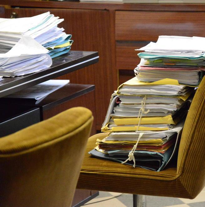 In tribunale è cominciato il trasloco 
