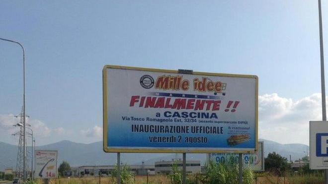 Il negozio prima inaugura e poi viene autorizzato