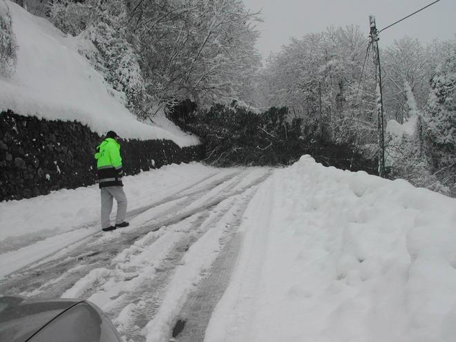 Due turbine contro la neve 
