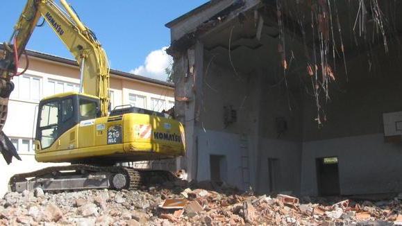 Demolita la palestra nel 2014 il nuovo impianto