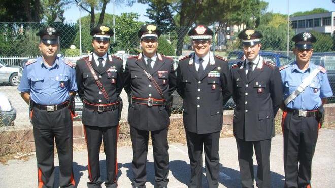 Generale dei carabinieri in visita all’area della nuova caserma