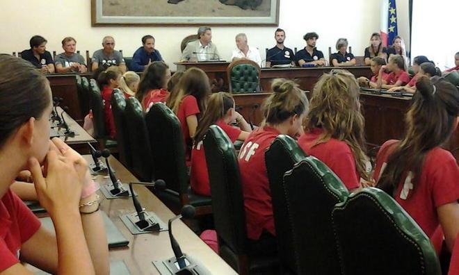Ricevute le atlete della Sestese