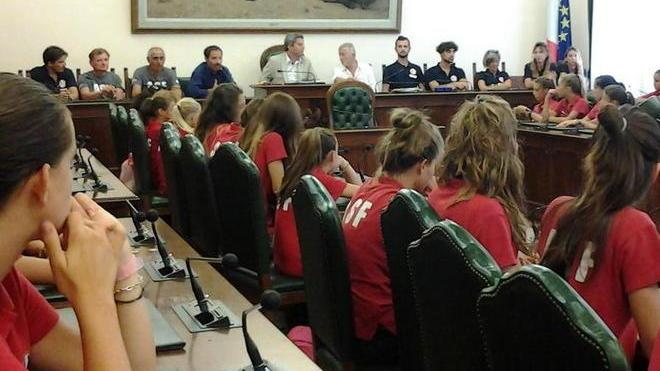 Ricevute le atlete della Sestese