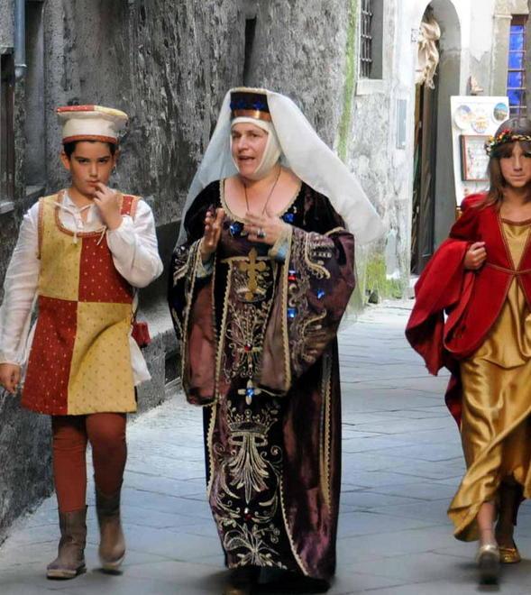 Medievalis rampa di lancio del commercio