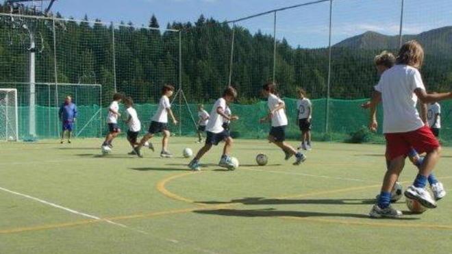 I ragazzi dello Sporting si allenano all’Abetone