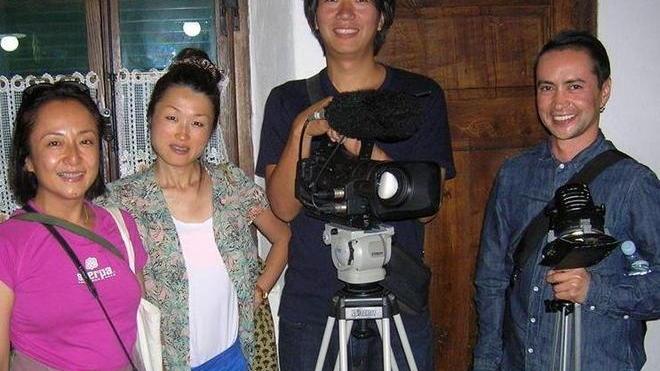 La tv nipponica in Amiata