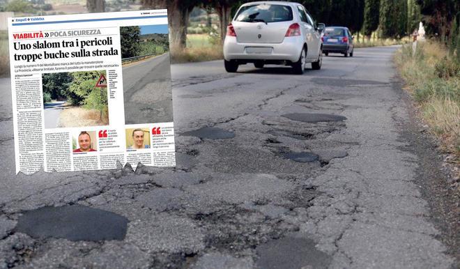 La Provincia si muove per le strade disastrate 