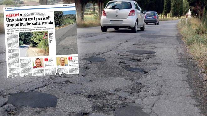 La Provincia si muove per le strade disastrate