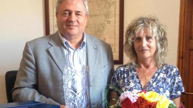 Il saluto del Comune alla dirigente che va in pensione