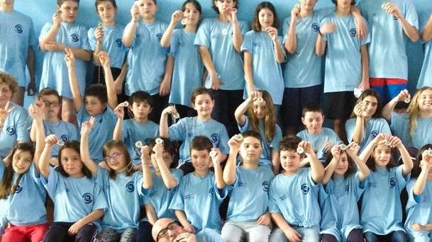 Bambini, in vasca: fino a domenica allenatevi con i big