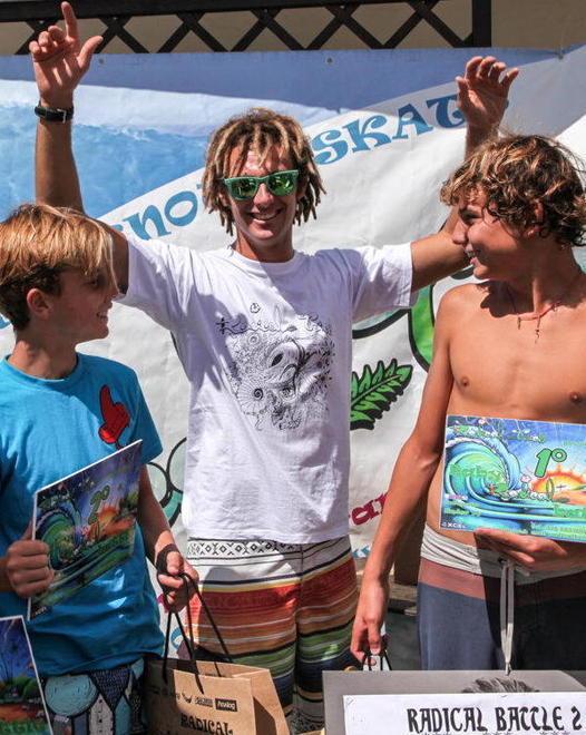 Surf, grande spettacolo con la “Radical battle junior”