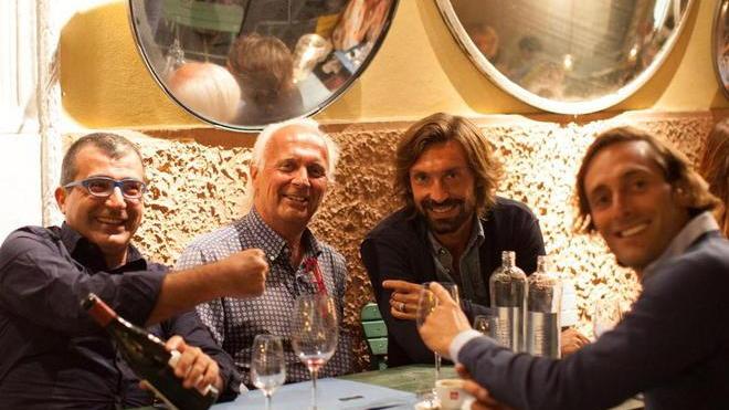 Pirlo si carica da Marcucci per la Nazionale