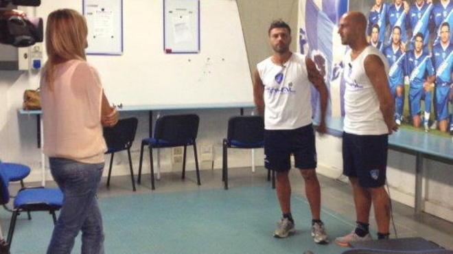 Intervista doppia per i gemelli del gol