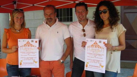 Al via lo Sbaracco in versione notturna e tutto arancione