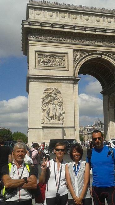 Da Londra a Parigi in bici e tanti imprevisti 