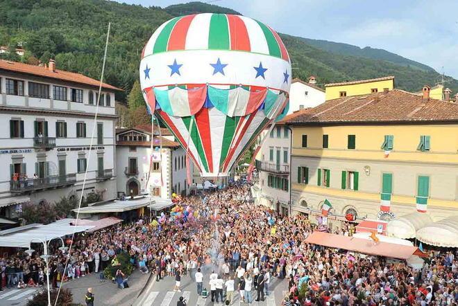 Pronti al magico lancio della mongolfiera