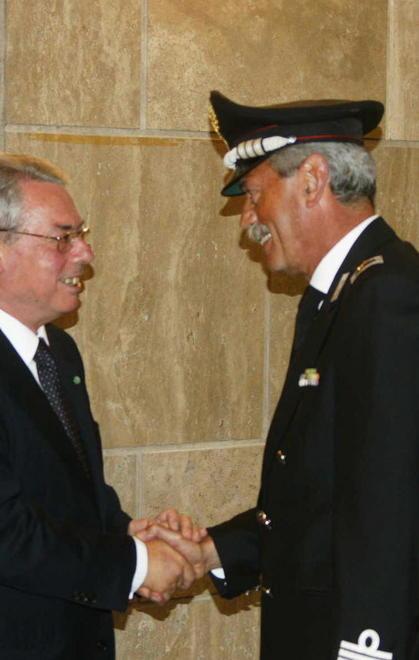 L’addio all’Arma del colonnello Tunzi «Livorno reagisci» 